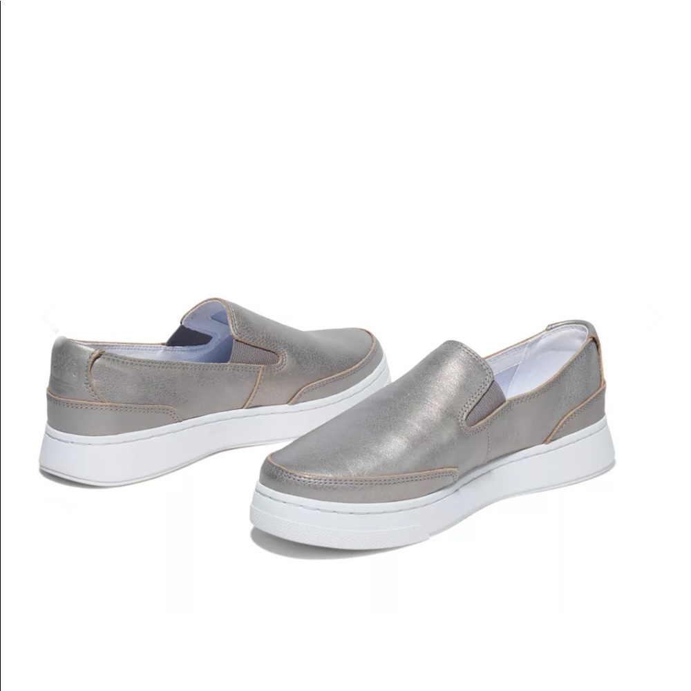 Women timberland ATLANTA GREEN SLIP-ON SHOE FOR WOMEN IN SILVER - Picture 5 of 5